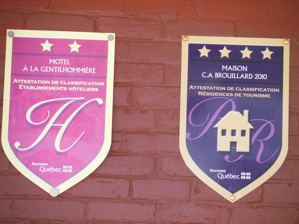 La Gentilhommiere Motel Saint-Simeon  Exterior photo